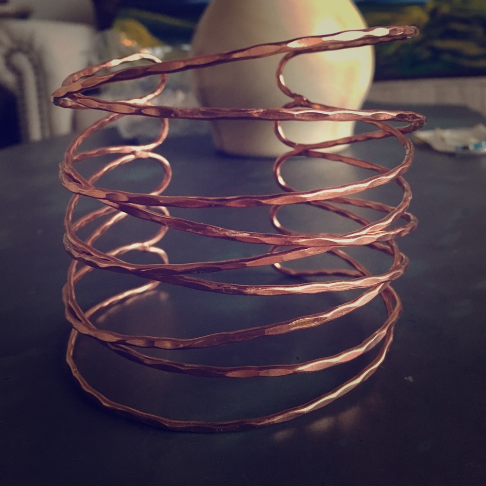 Anthropologie 🌸Arm Cuff - Pink Rose