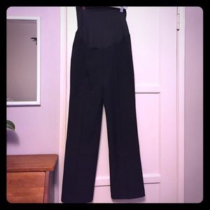 Loft Maternity Black Dress Slacks NWT