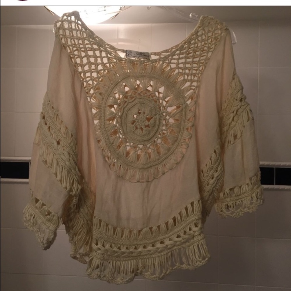 Crochet bohemian top from LF