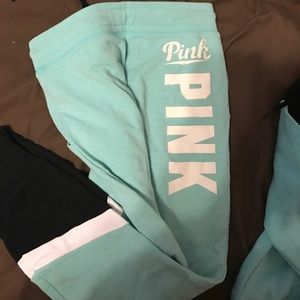Pink sweatpants