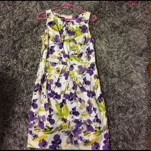 Floral sheath dress