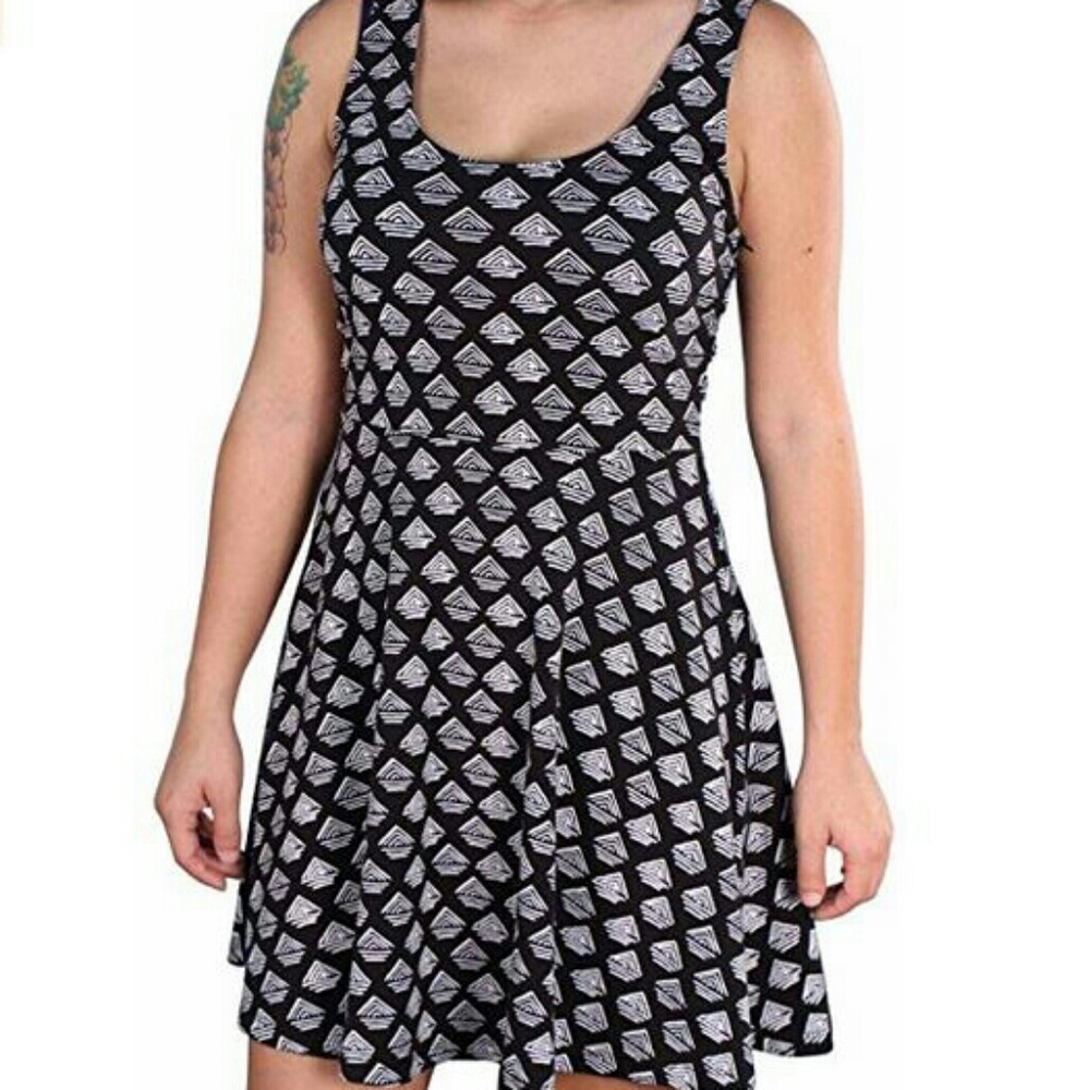 Vans Off The Wall Love Triangle Cutout Dress