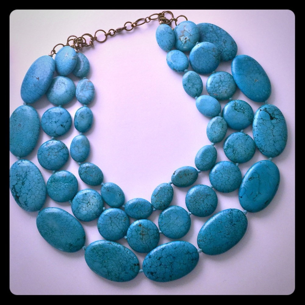 Cultured Turquoise Necklace