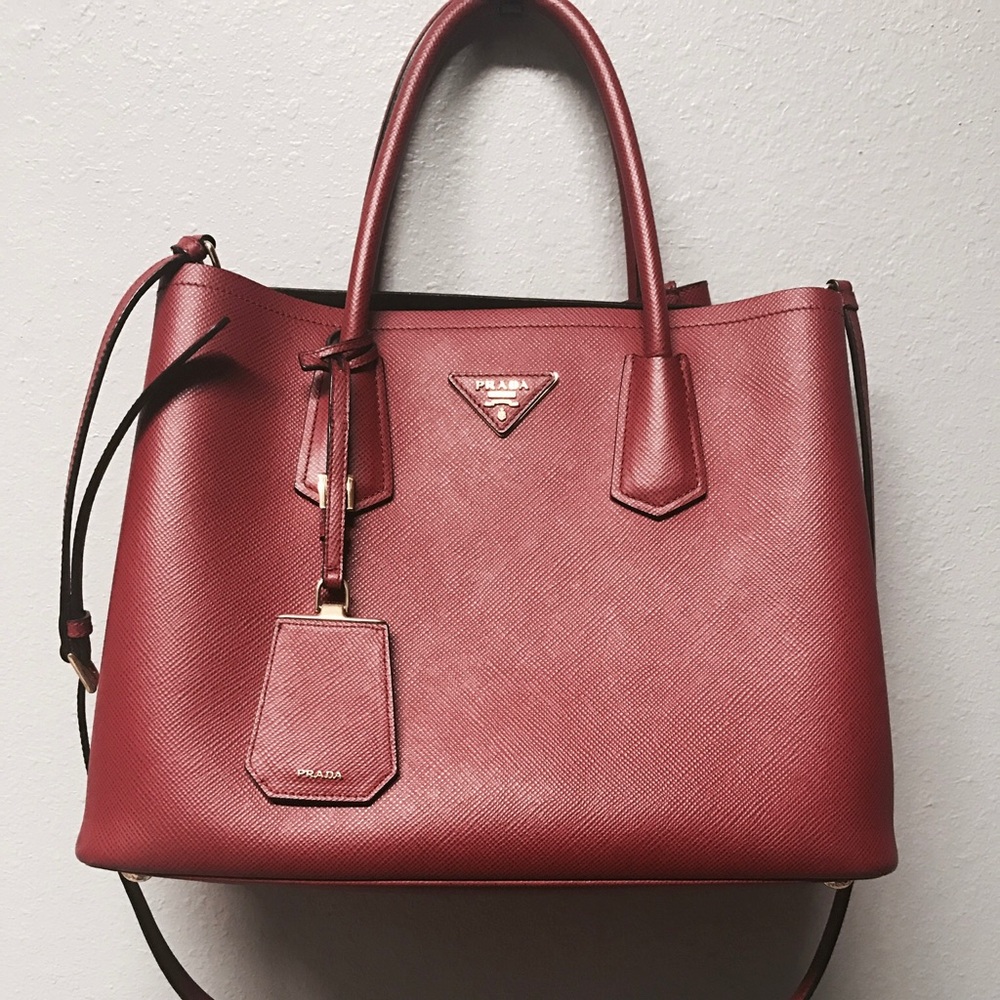 Prada shopping tote