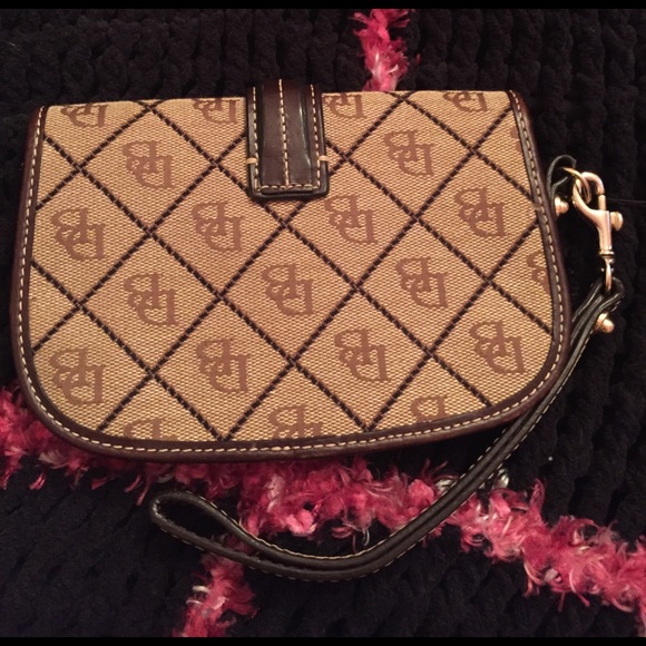 NWOT Dooney & Bourke 100% AUTH. Brown Stitched - Picture 2 of 5