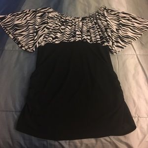 Zebra Print Shirt