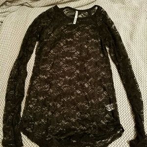 Long Sleeve Lace Shirt