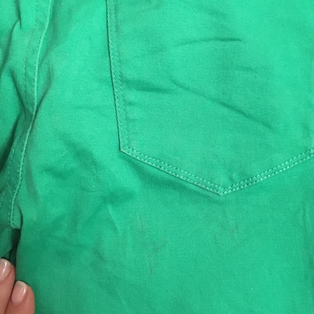 4/25🍀Adorable Kelly Green Ankle Pants sz 3 🍀 - Picture 5 of 7