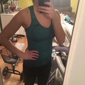FILA dark green workout tank top!