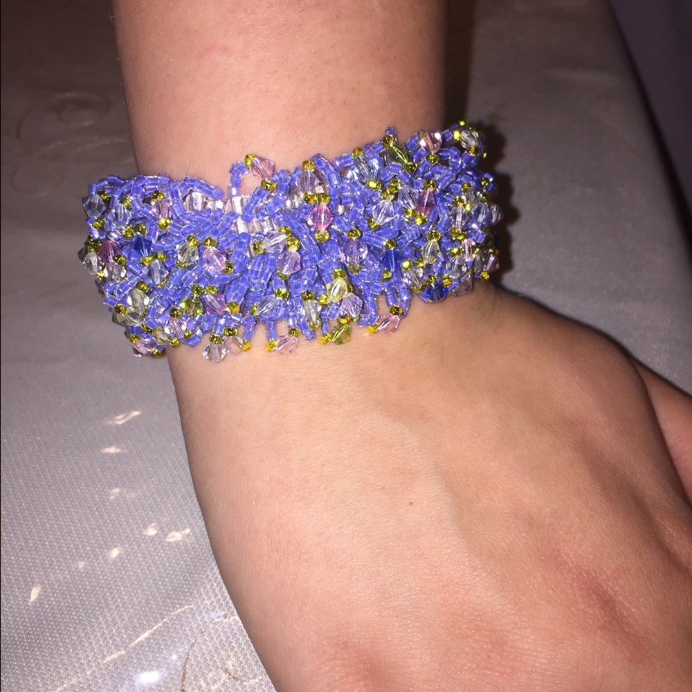 Handmade Purple Bracelet