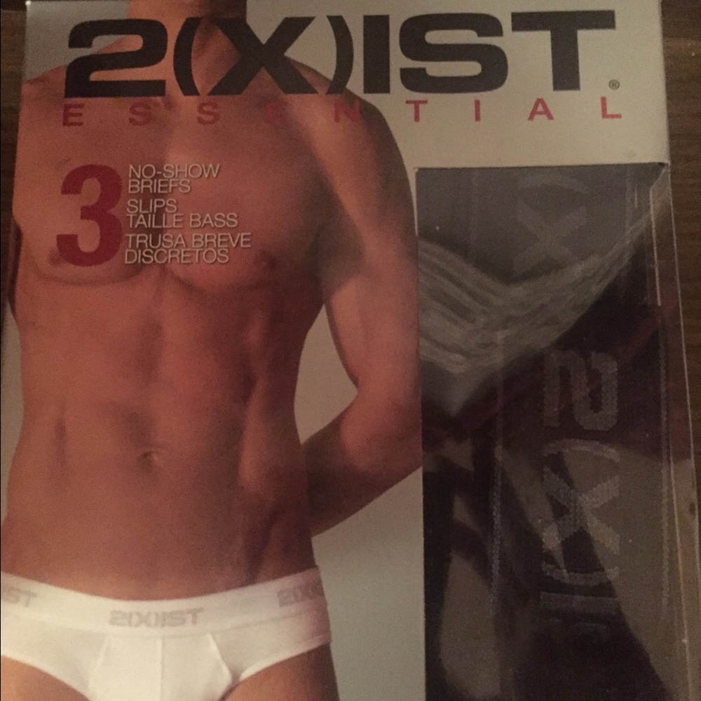 2xist 3 pack size medium no show underwear