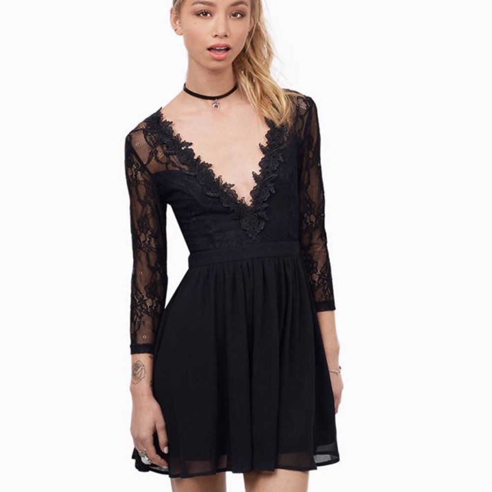 Black Lace Dress