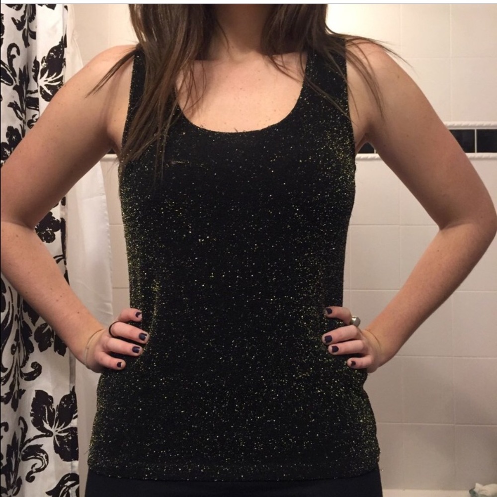 Sparkly vintage tank top