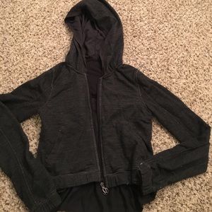 Lululemon Sattva Crop Jacket Hoodie