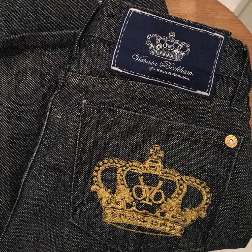 Rare Victoria Beckham Rock & Republic jeans!