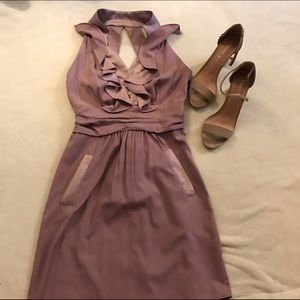 BEAUTIFUL lilac cocktail dress