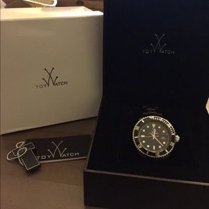 Authentic Black Ceramic Toy Watch