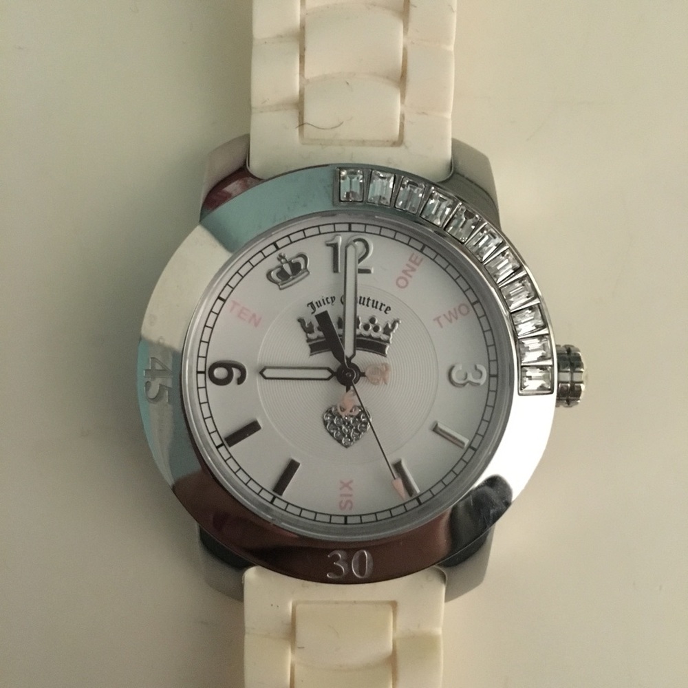 Juicy couture white watch