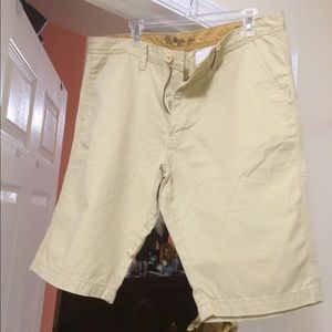 Khaki shorts for men size W38