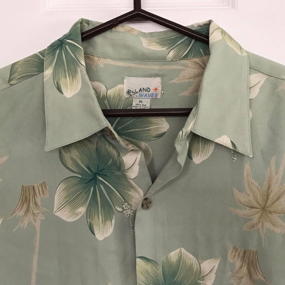 Island Waves Silk Shirt