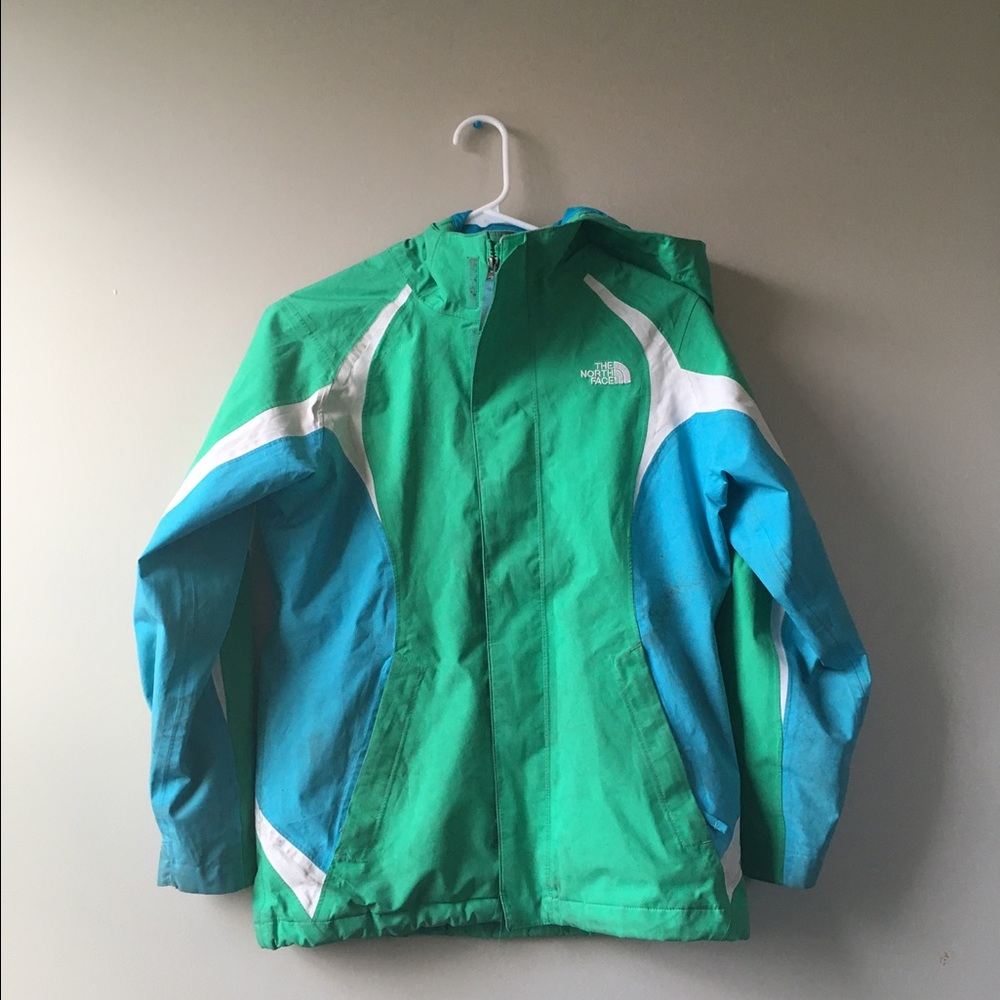 Girls XL NorthFace wind breaker/ rain coat