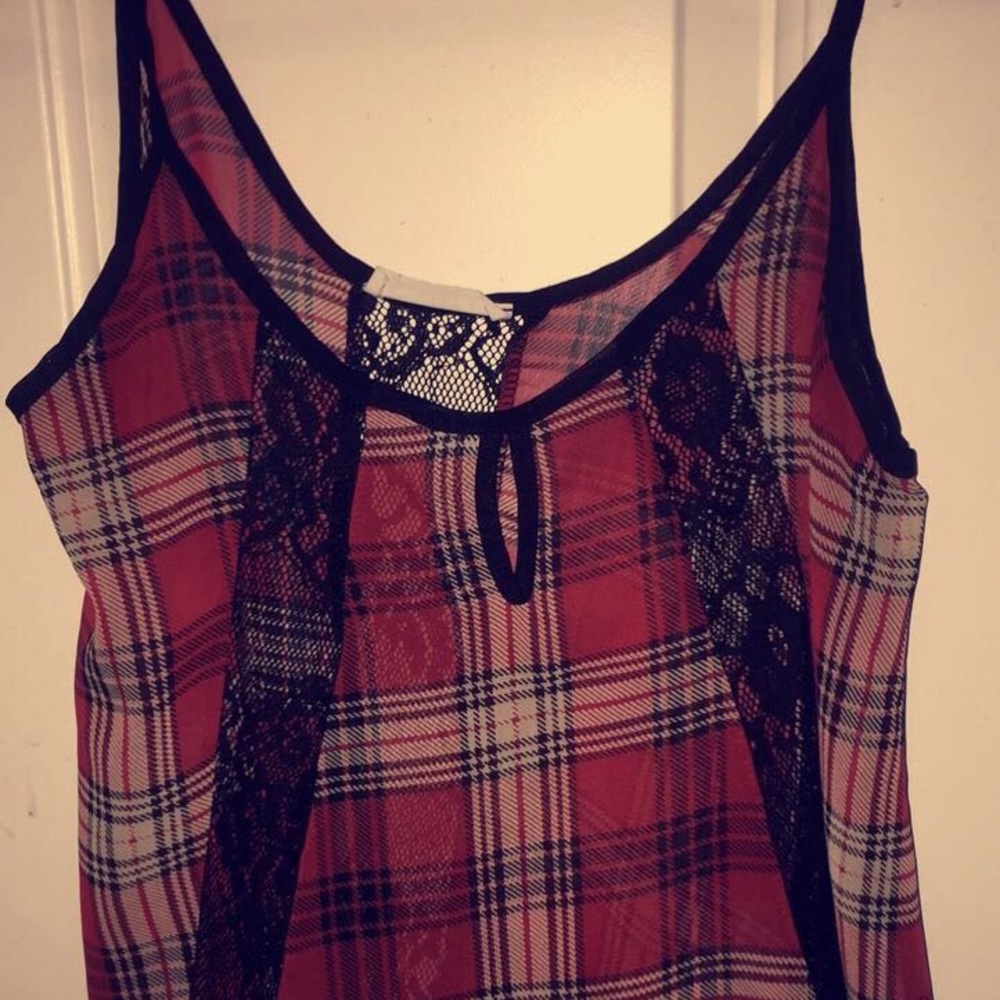 Spaghetti tank top