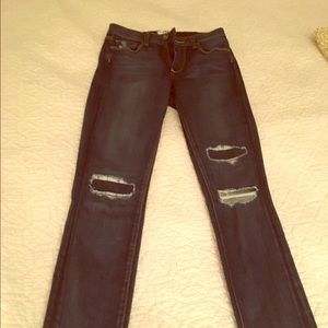 Dark wash jeans