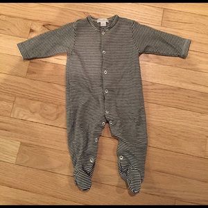 Kissy Kissy Striped Footie