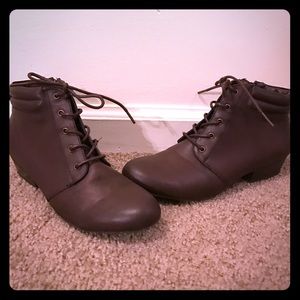 Chocolate Brown Booties
