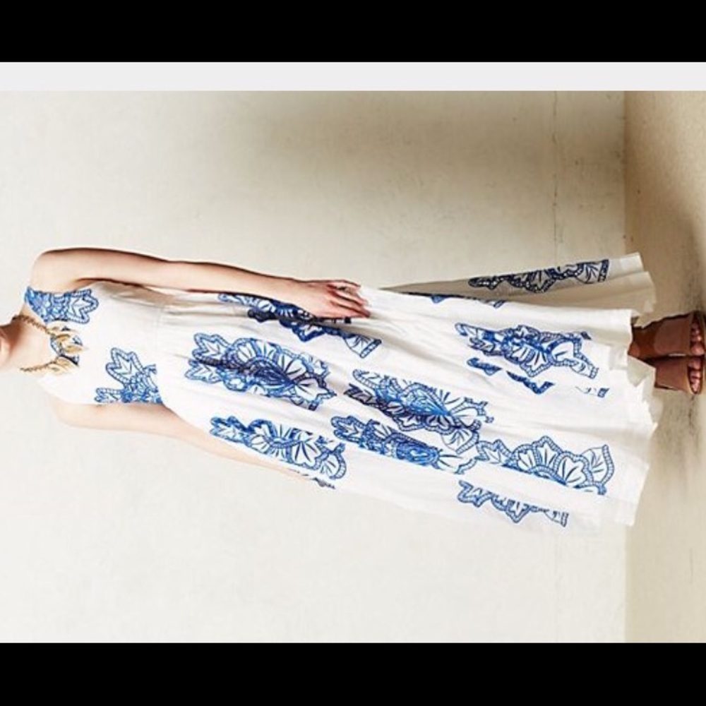 🎀SOLD🎀 Anthropologie embroidered dress