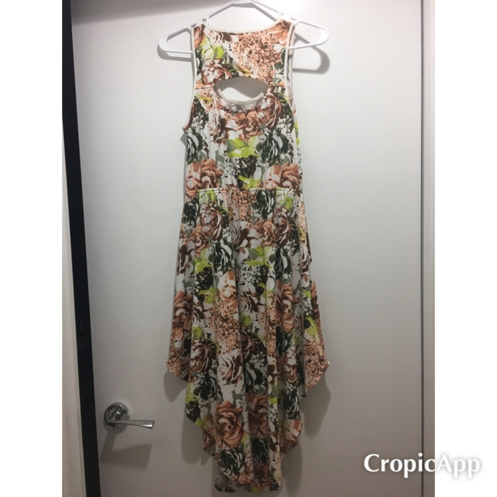 Long Flora Printed Maxi - Picture 2 of 2