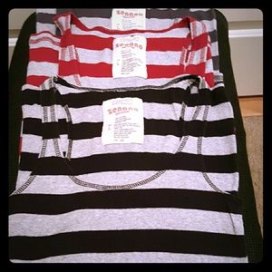 Bundle of 3 striped tanks