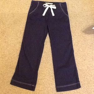 Roxy navy blue/cream pants