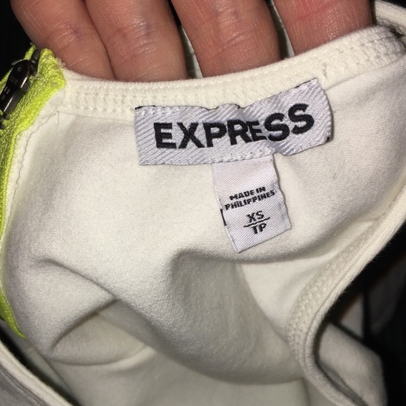 Express Peplum Tank Top - Picture 3 of 3