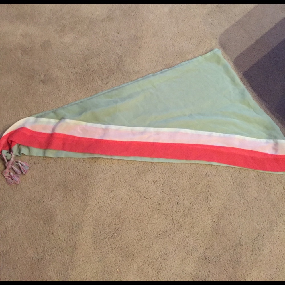 Multicolor summer scarf