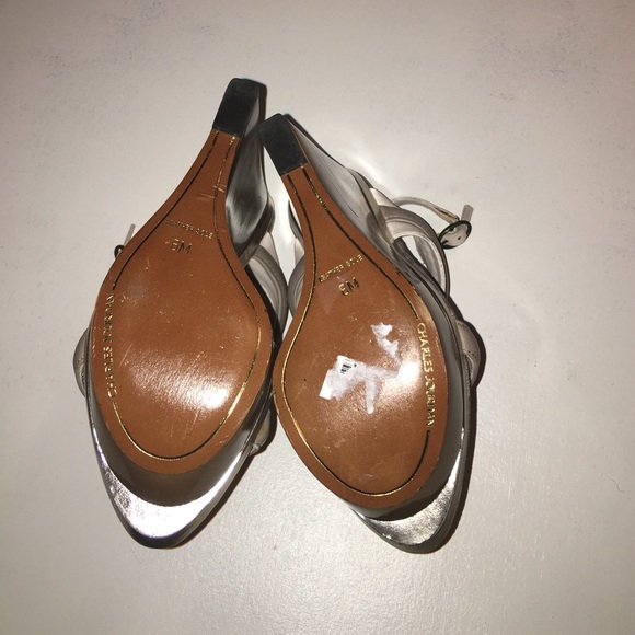 Charles Jourdan Glee wedges. Never worn. - Picture 5 of 5