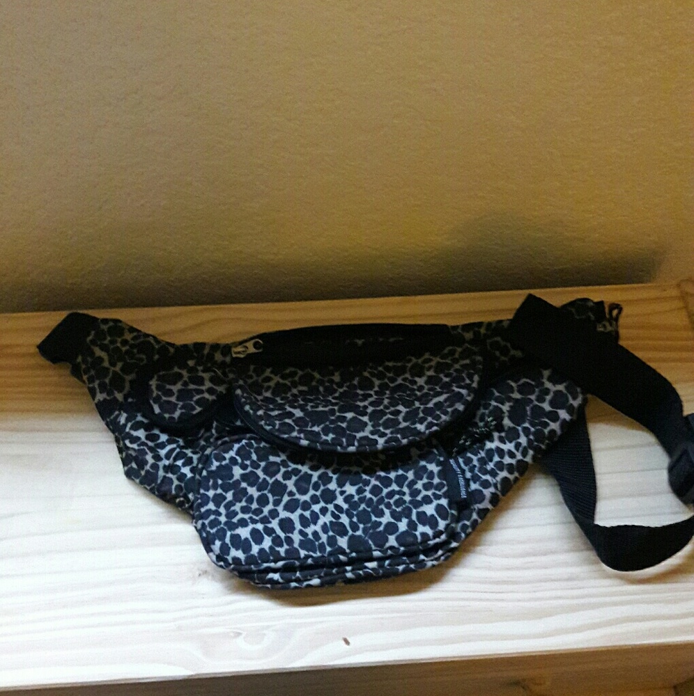 Leopard print fanny pack