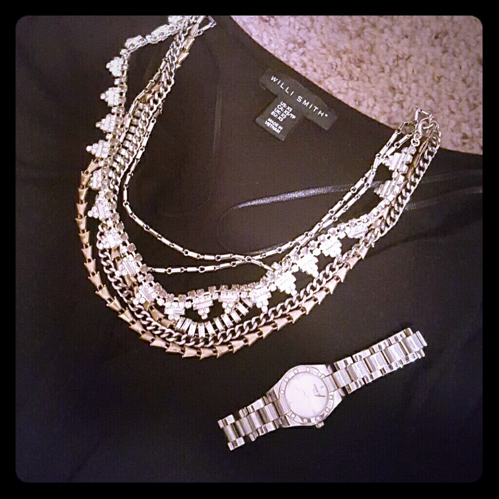 Black Willi Smith Casual Dress **Pockets!!**