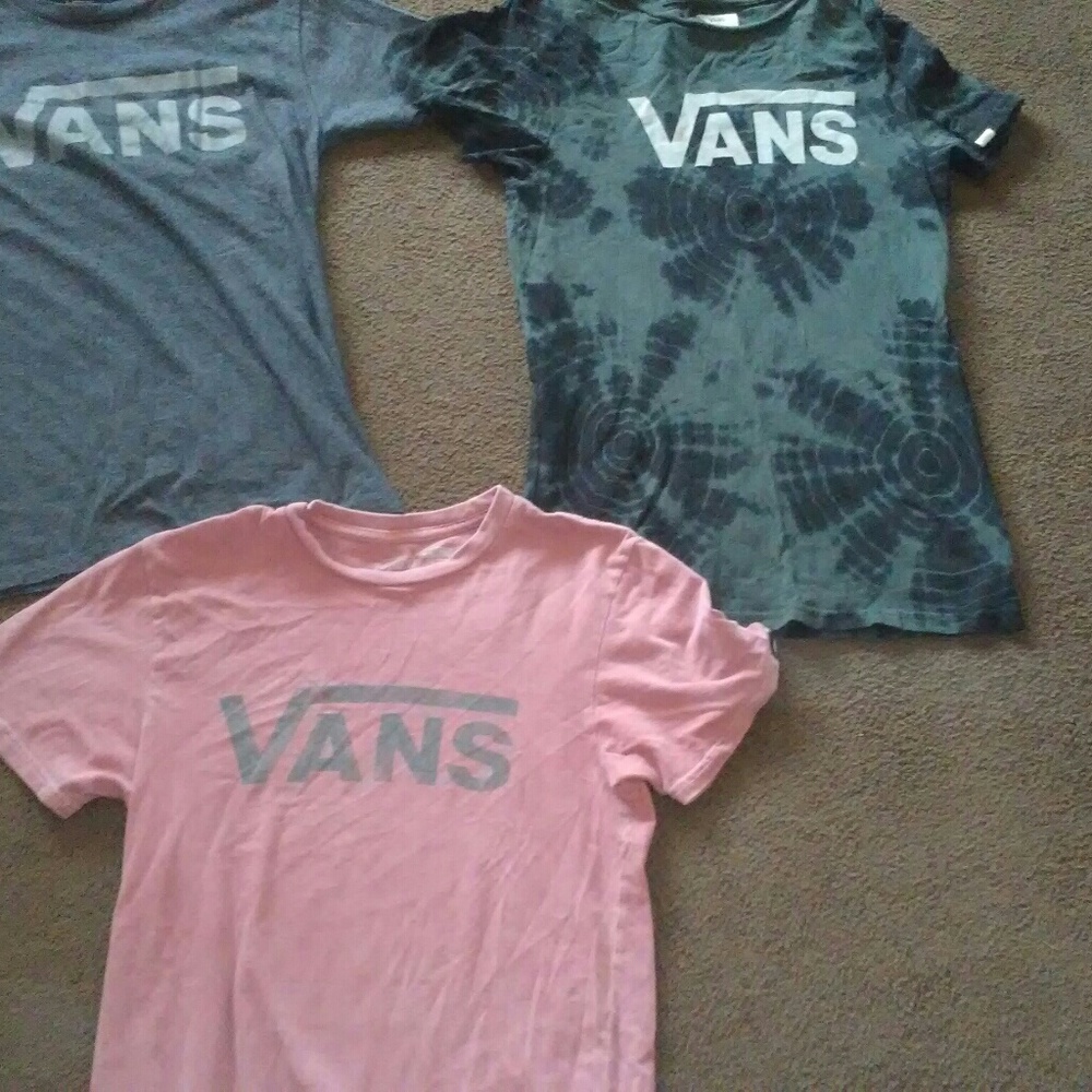 Mens small van t-shirts