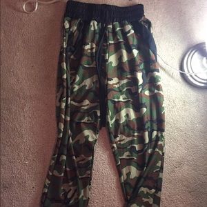 Camo joggers