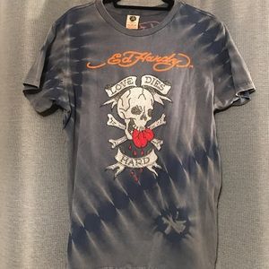 Ed Hardy sequin shirt