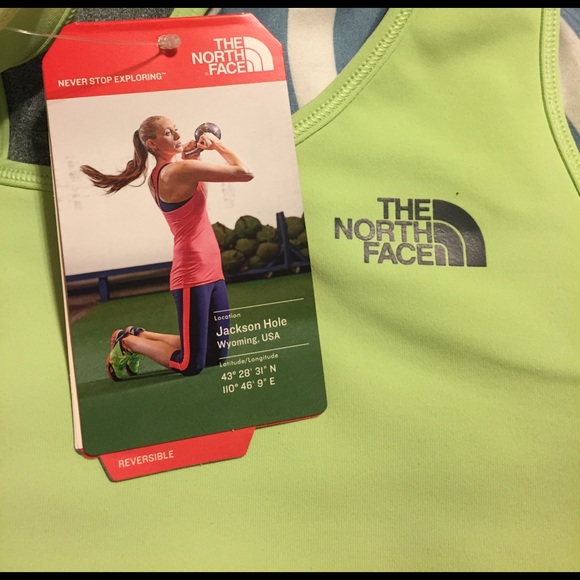 ๐1hr SALE ๐NWT The North Face reversible Bra - Picture 2 of 3