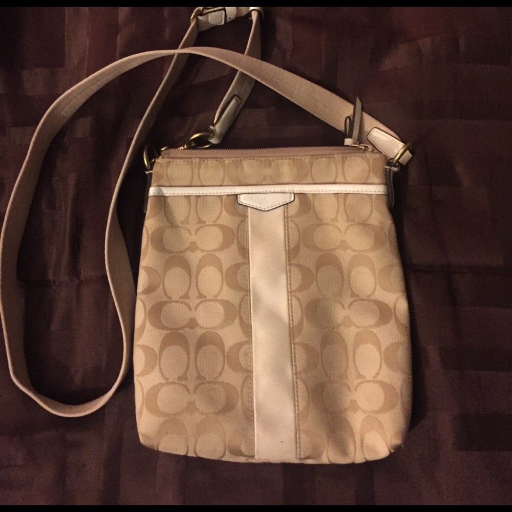 FREE Coach cosmetic bag & Authentic crossbody