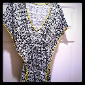 OLD NAVY tribal swimsuit cover up