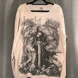 Skull long sleeve shirt