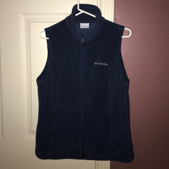 Navy Columbia Vest - Picture 1 of 4