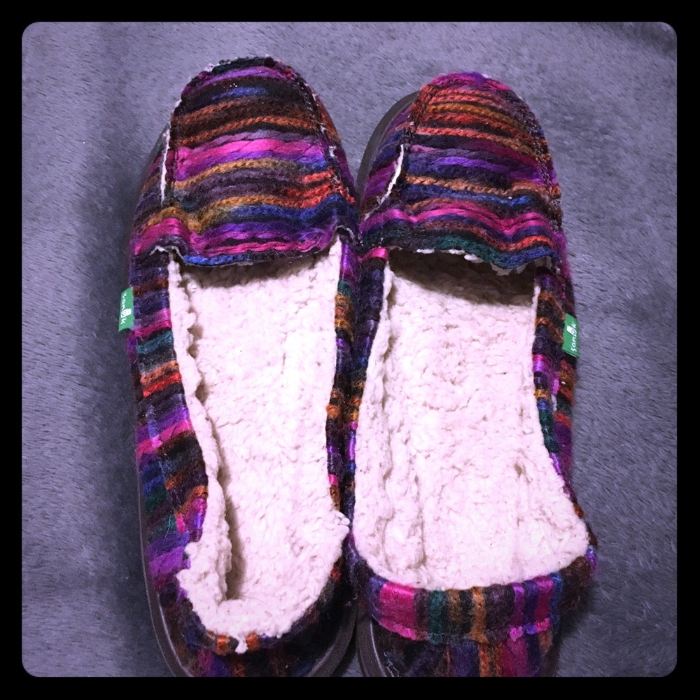 LAST CHANCE NEW w/o tags Sanuk Meltdown Slipper Size 7