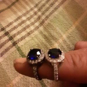 A pair of size 8 rings