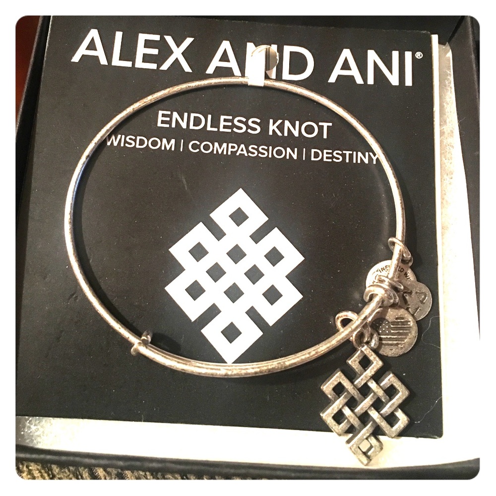 Alex and Ani Silver Bracelet