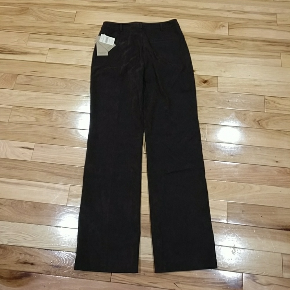 Coldwater Creek natural waist pants straight leg 6